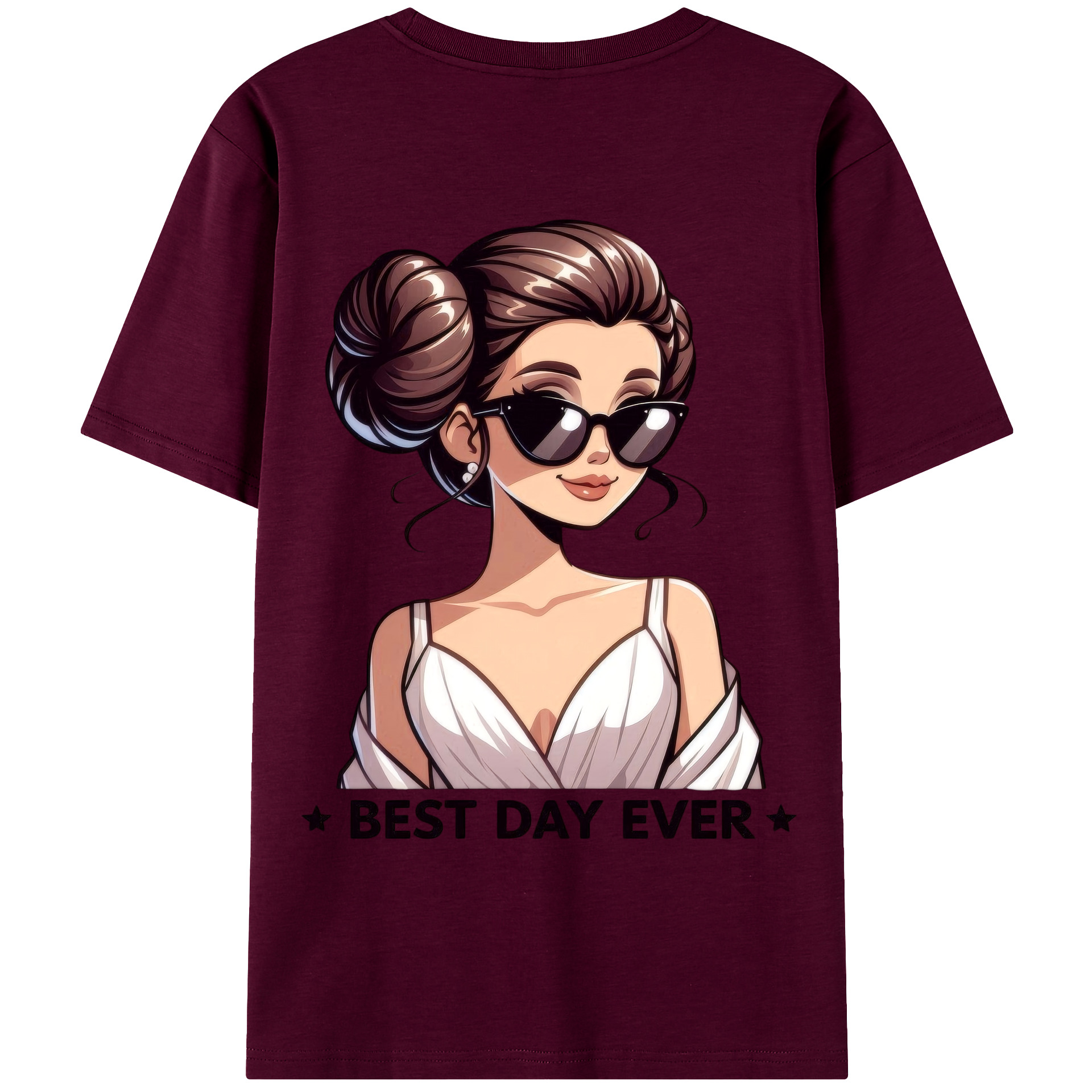 （画像用） スター・ウォーズ Star Wars レディース半袖Tシャツ(バックプリント)